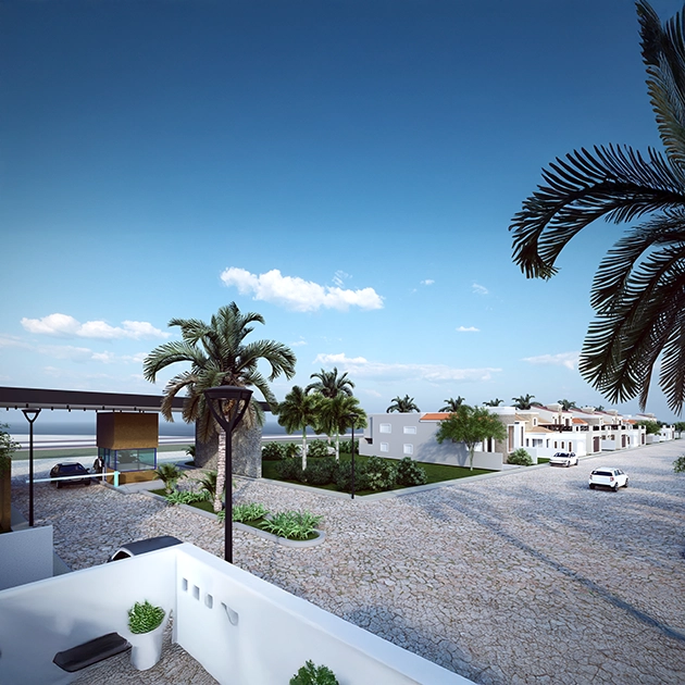 Desarrollo a minuto de Bajamar Ensenada